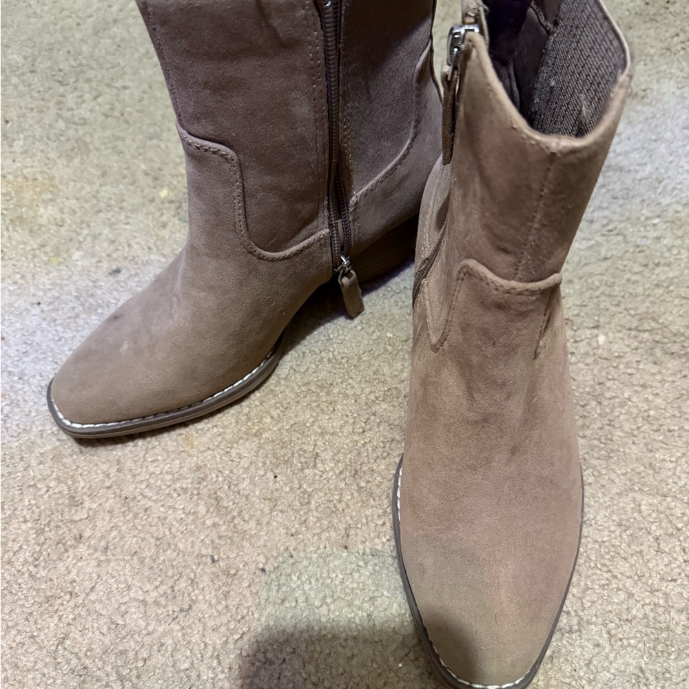Universal Thread Brown Ankle Booties - Picture 7 of 7